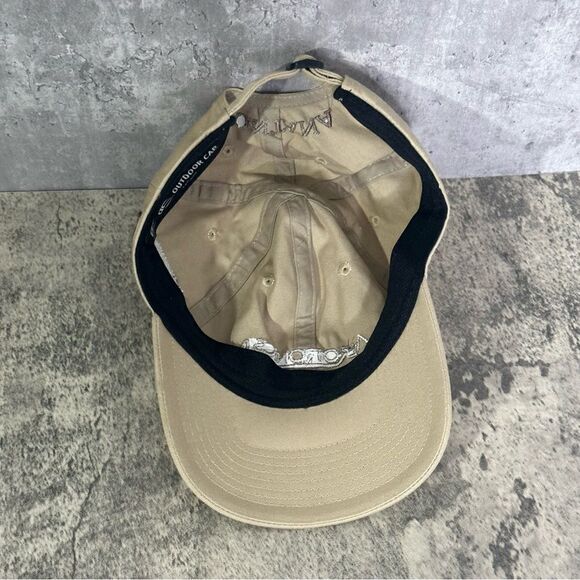 Aerotronics Inc. Hat OS Tan Montana Adjustable Strapback Cap - Picture 9 of 14